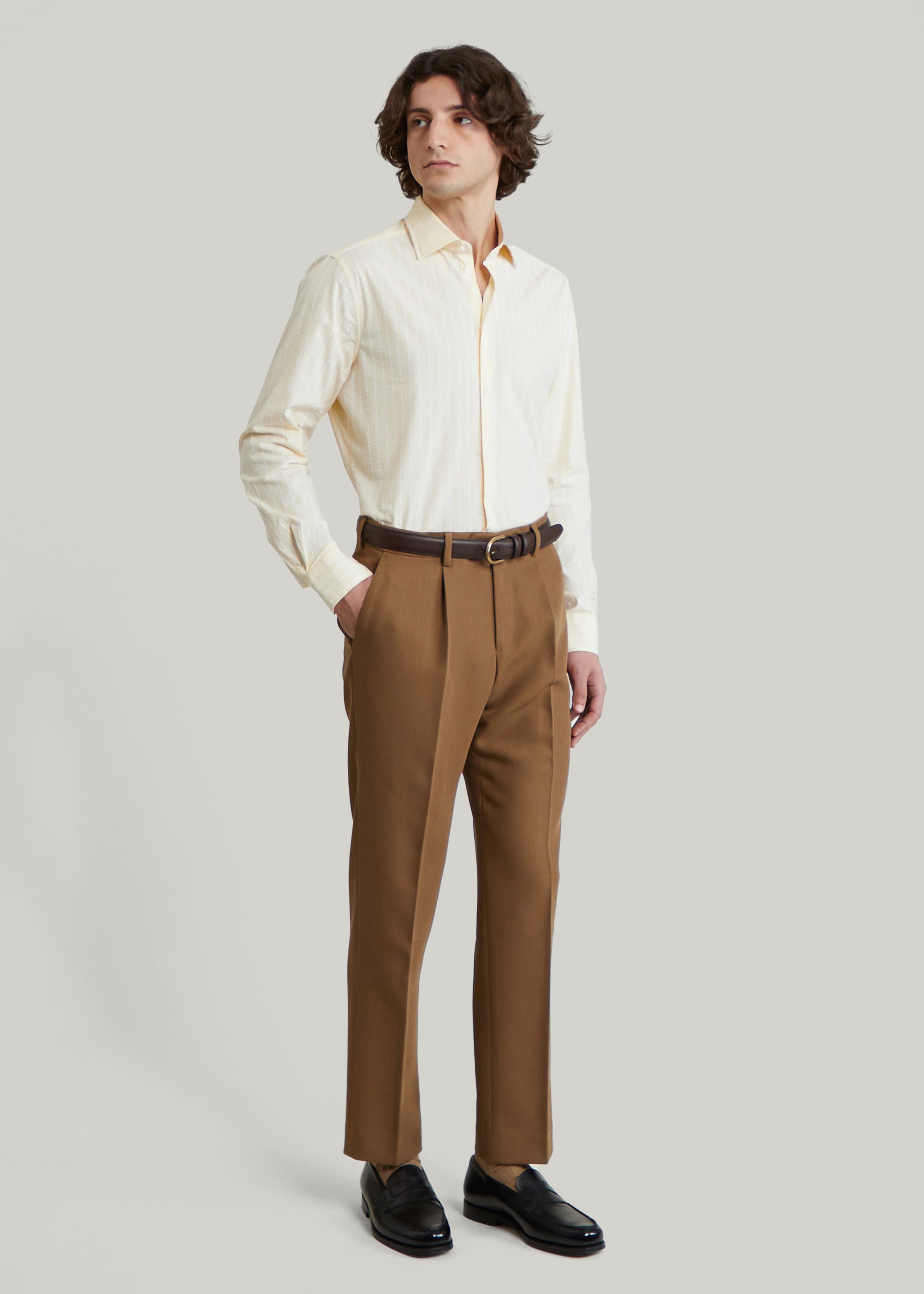 Pantalon Bellagio brun - 4