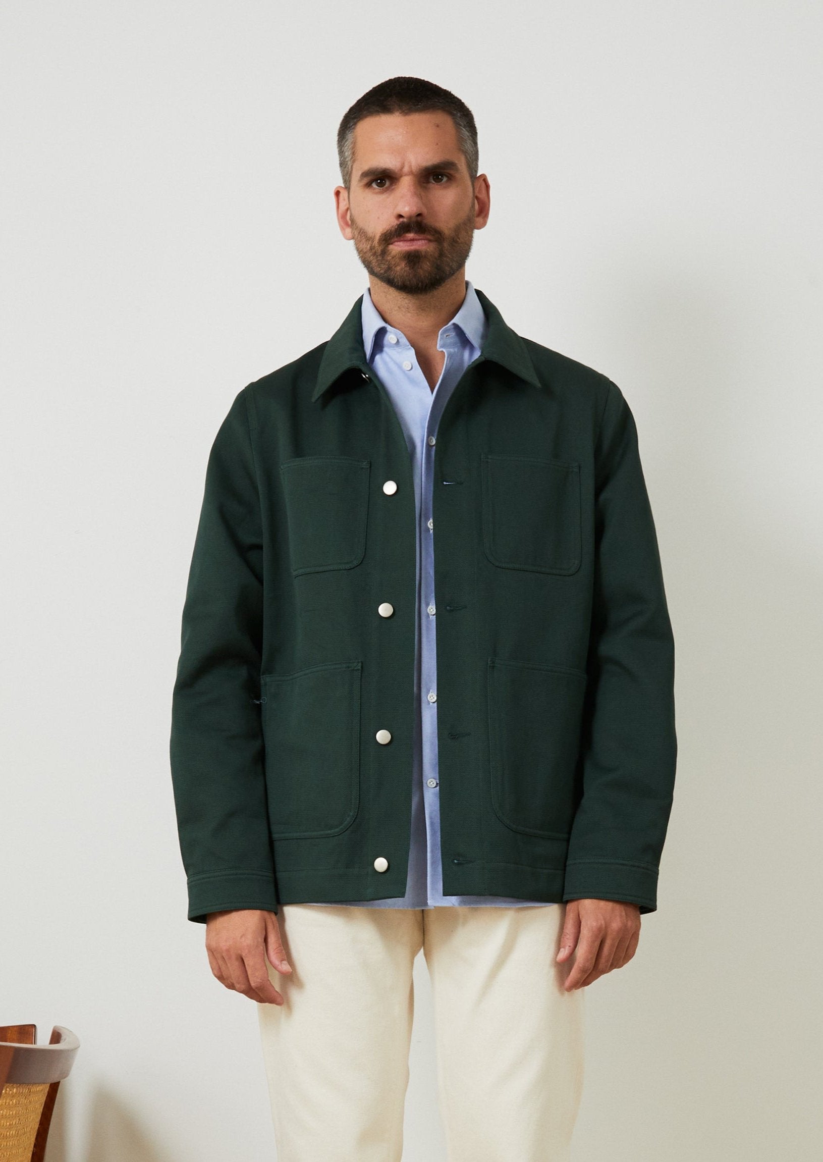 Kamikoshi jacket in forest green