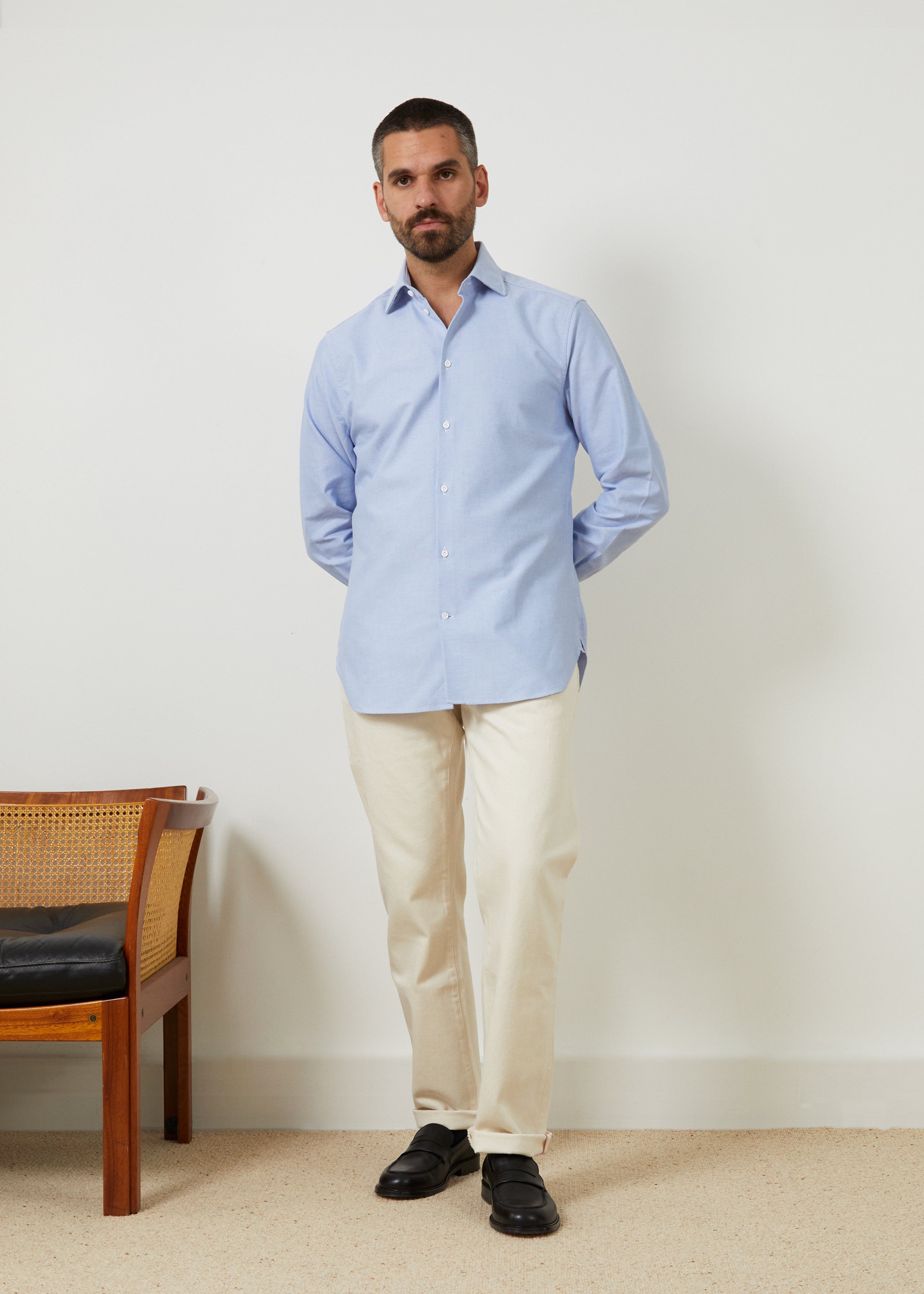 Volpaia Blue Oxford Shirt