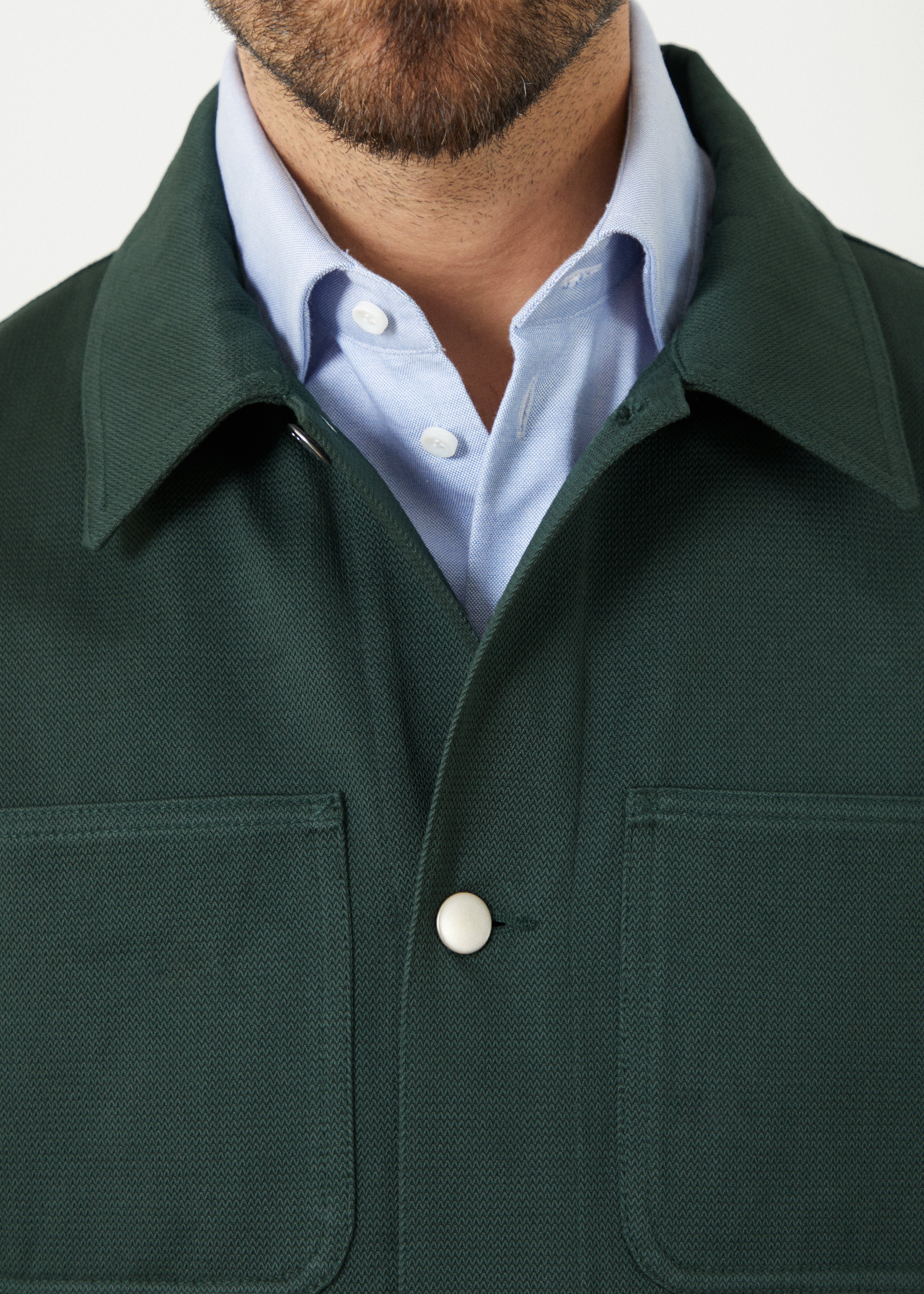 Kamikoshi jacket in forest green