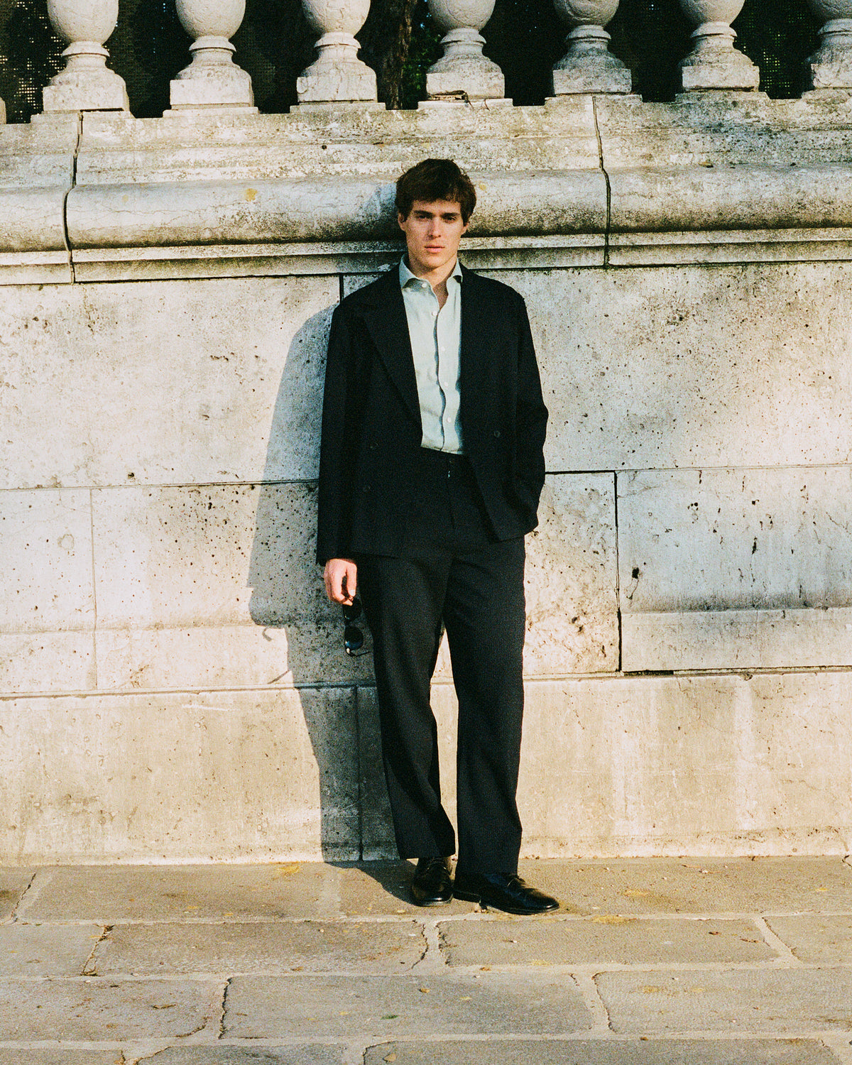 Atelier shirt in sage green