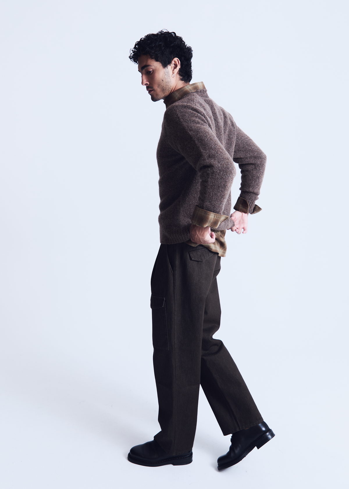 Pantalon Kamikoshi marron