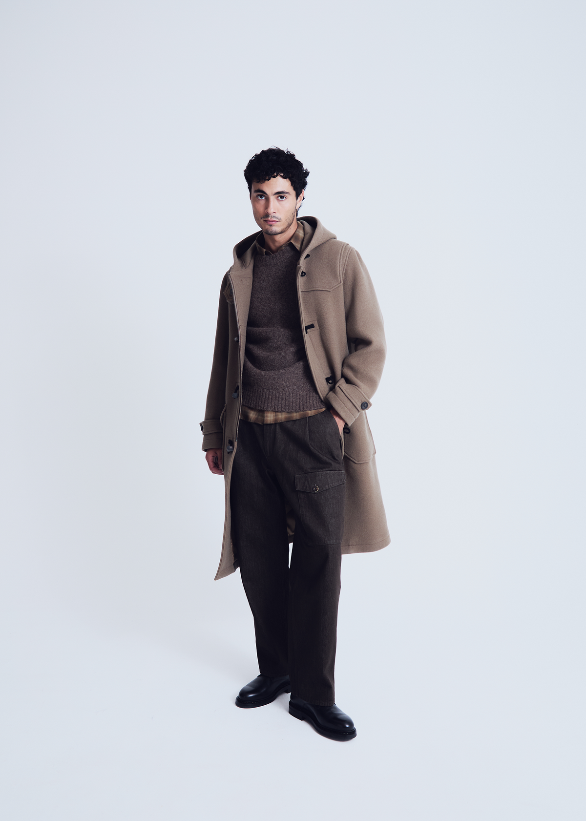 Duffle coat Anvers taupe