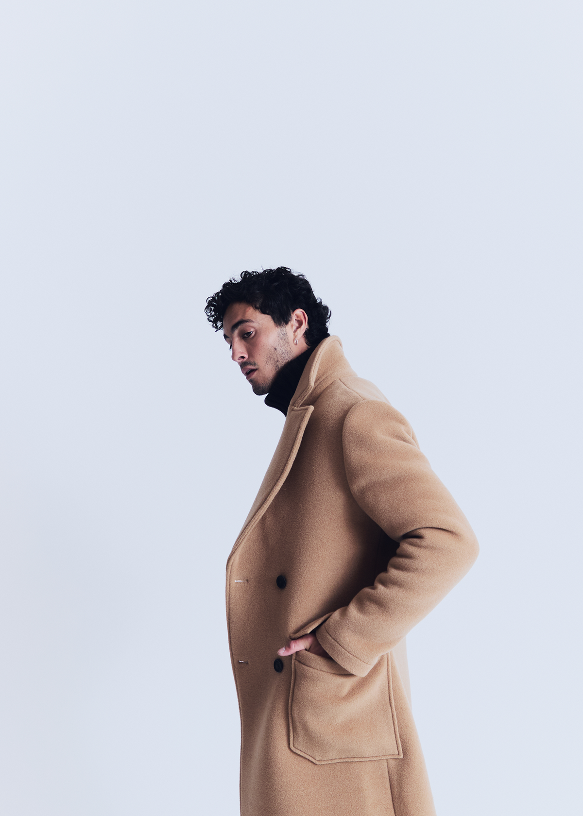 Manteau Chicago camel