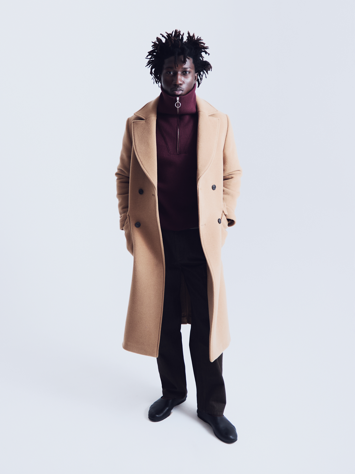 Manteau Chicago camel
