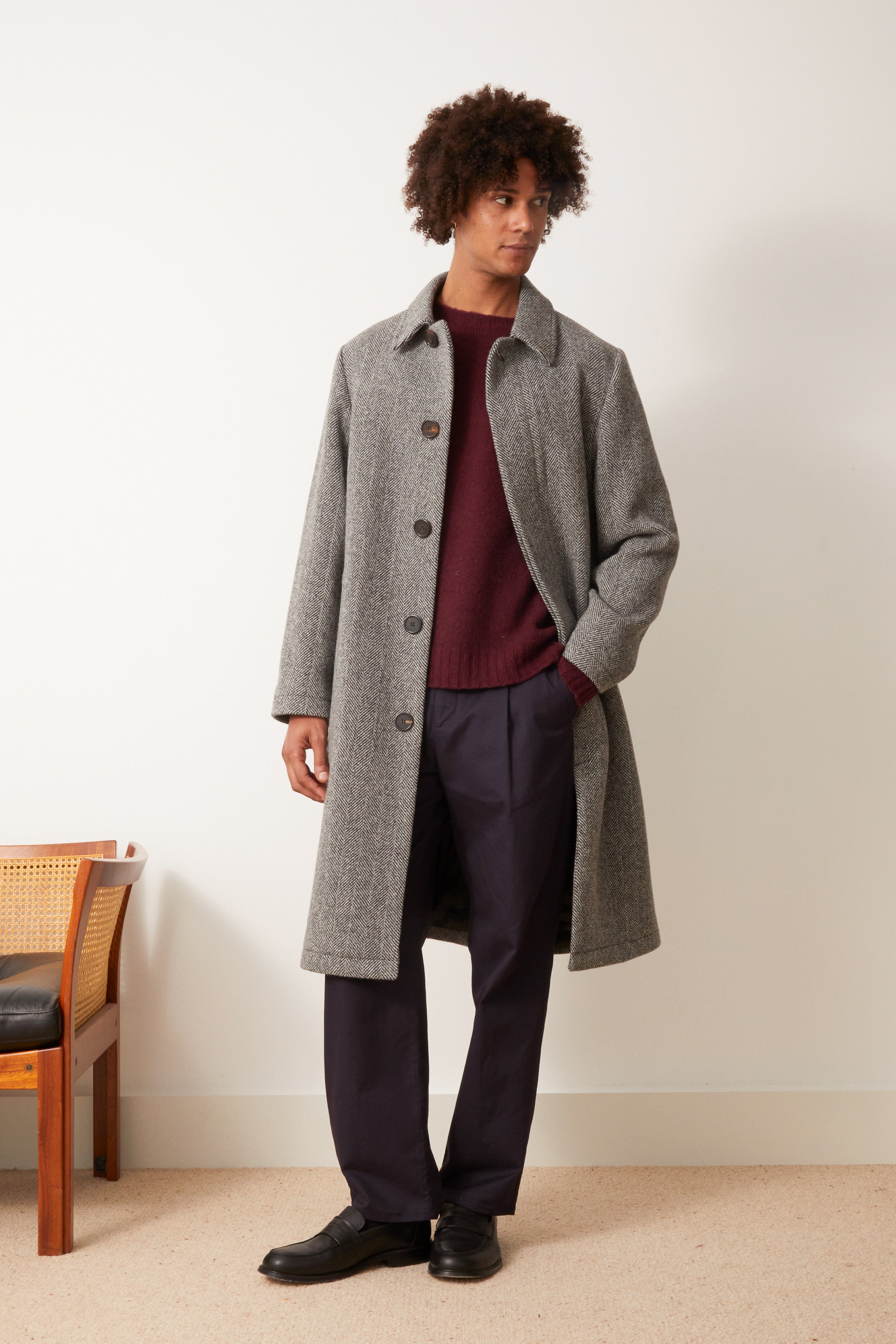 Montmartre coat in grey