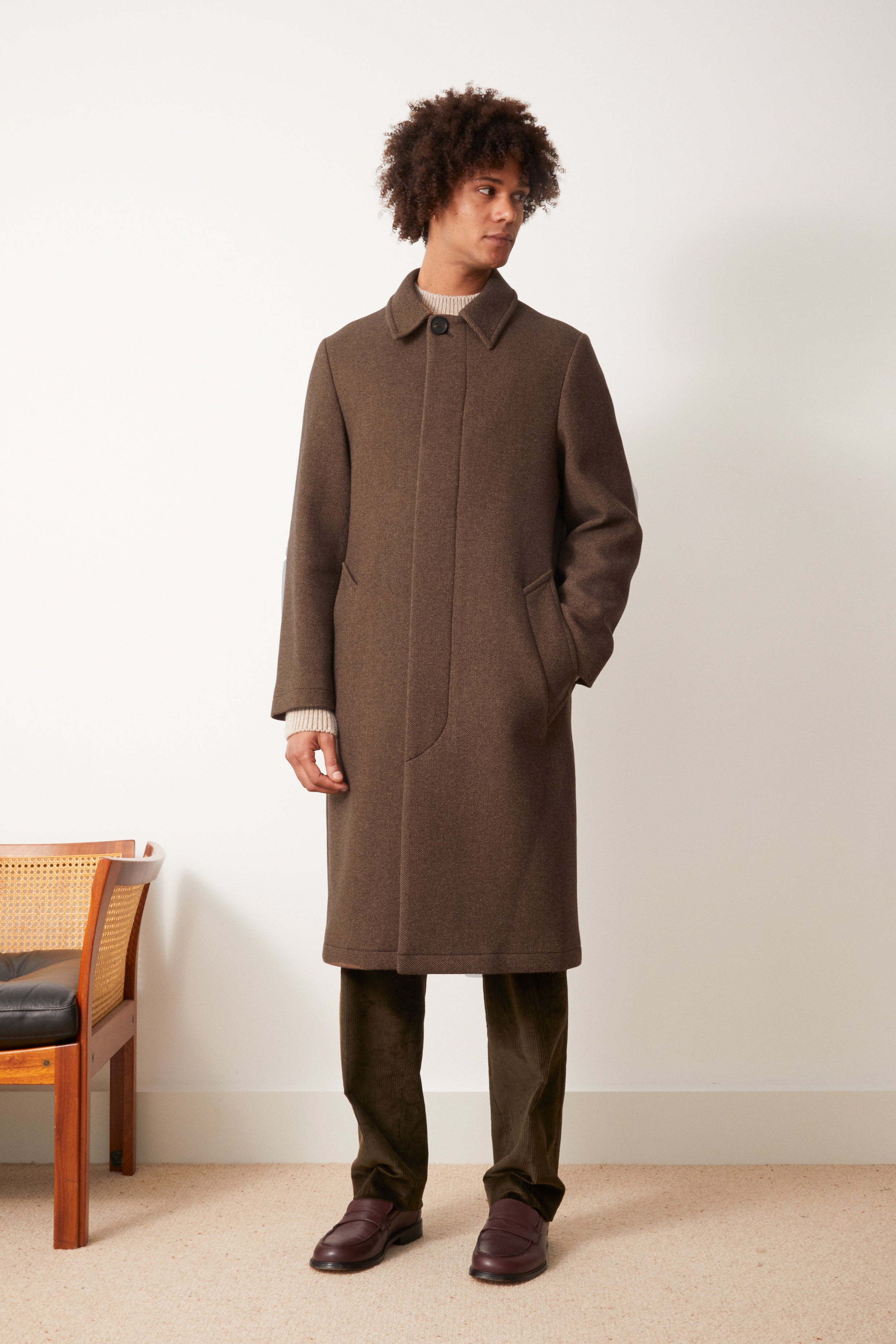 Montmartre coat in brown