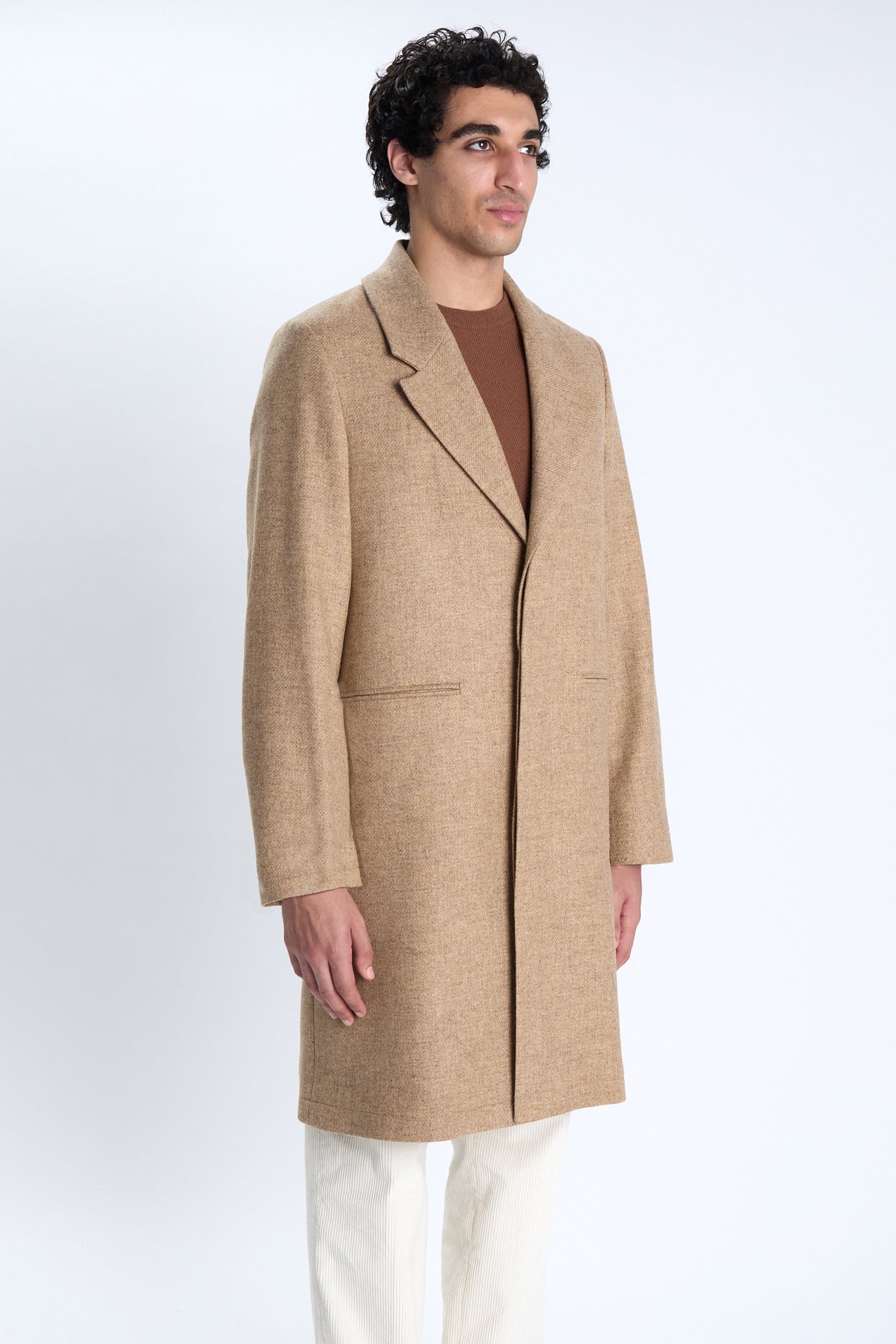 Rivoli coat in camel