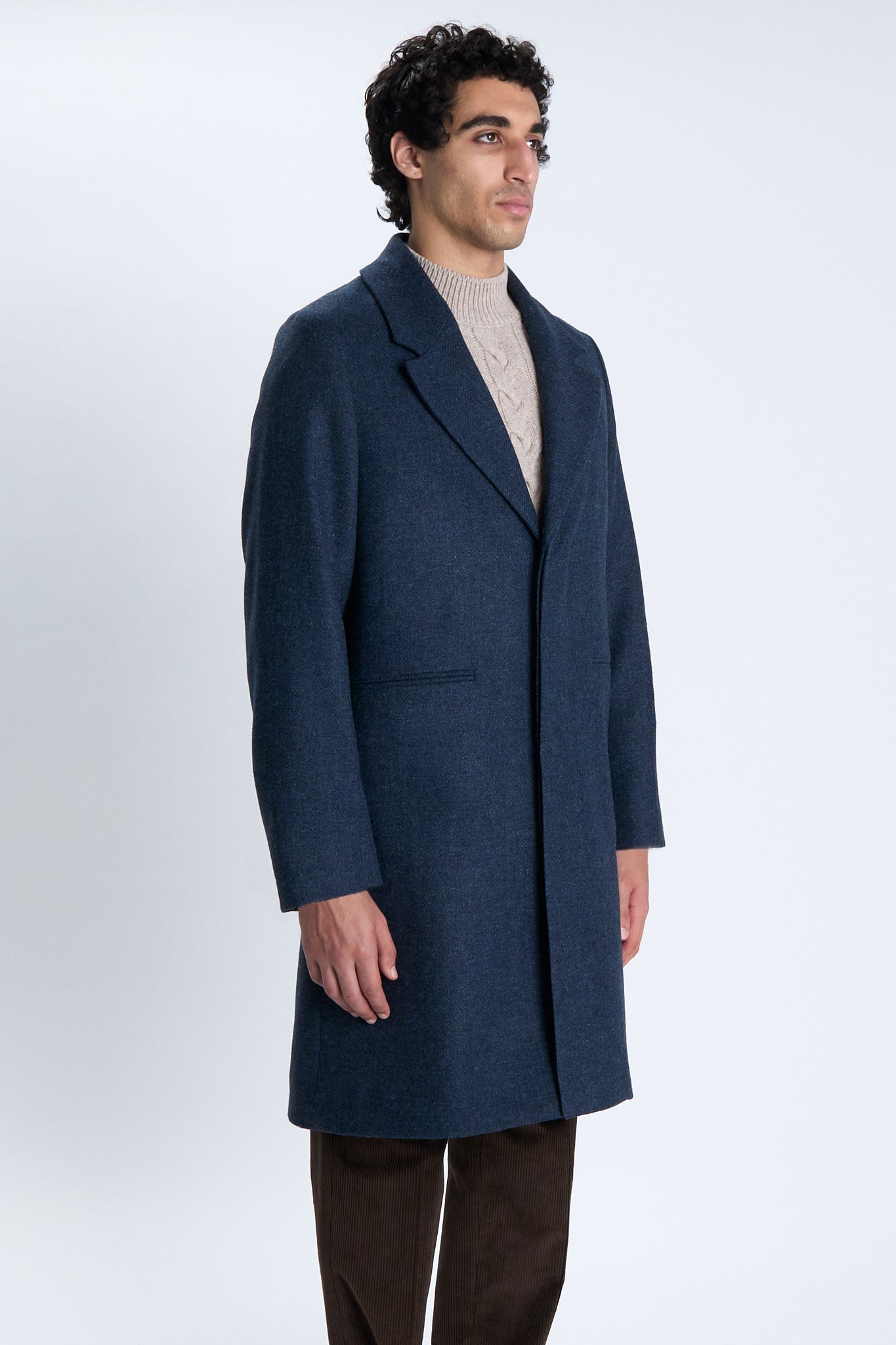 Rivoli coat in blue