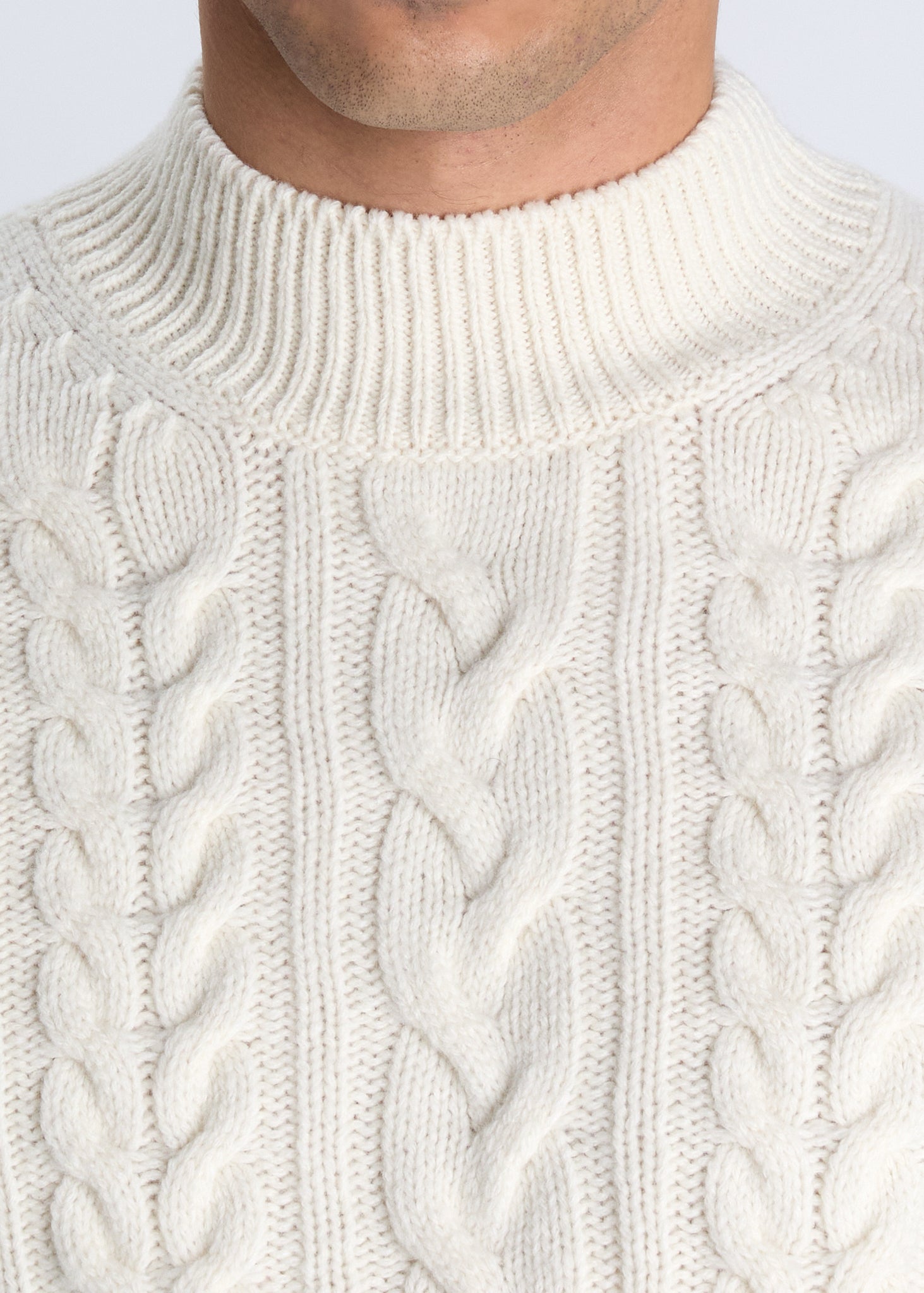 Molene sweater in ecru