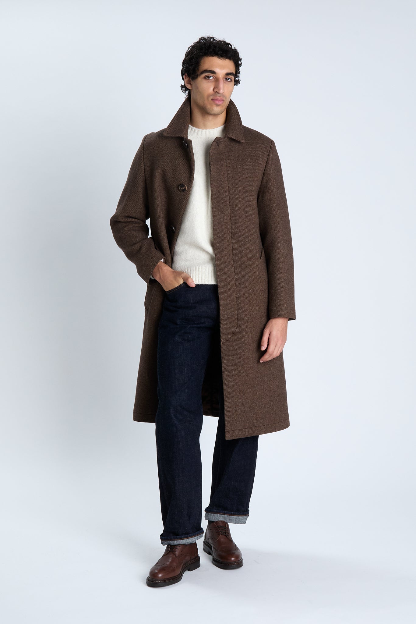 Manteau Montmartre marron