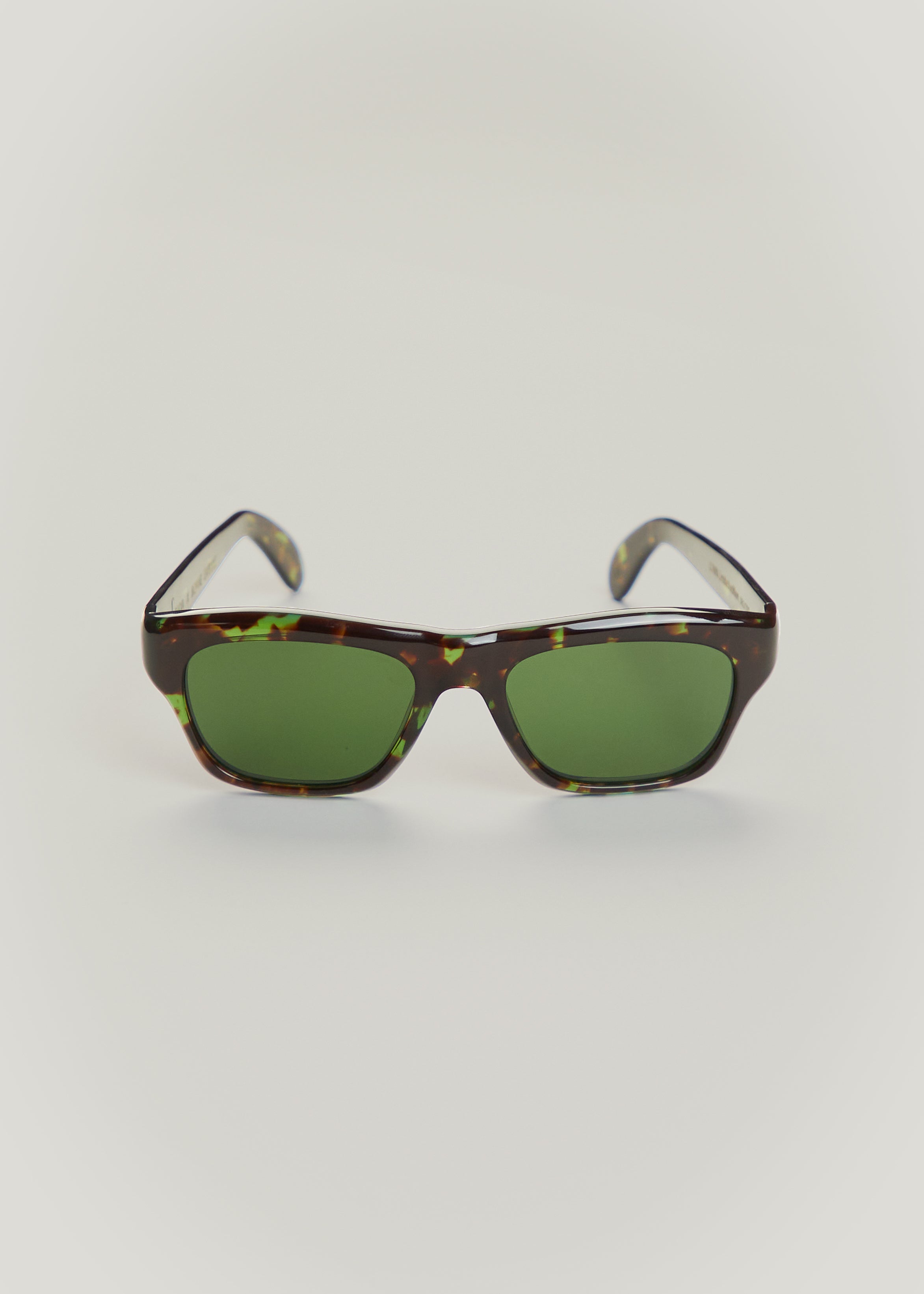 Lunettes de soleil Cain écaille vert foncé - 1