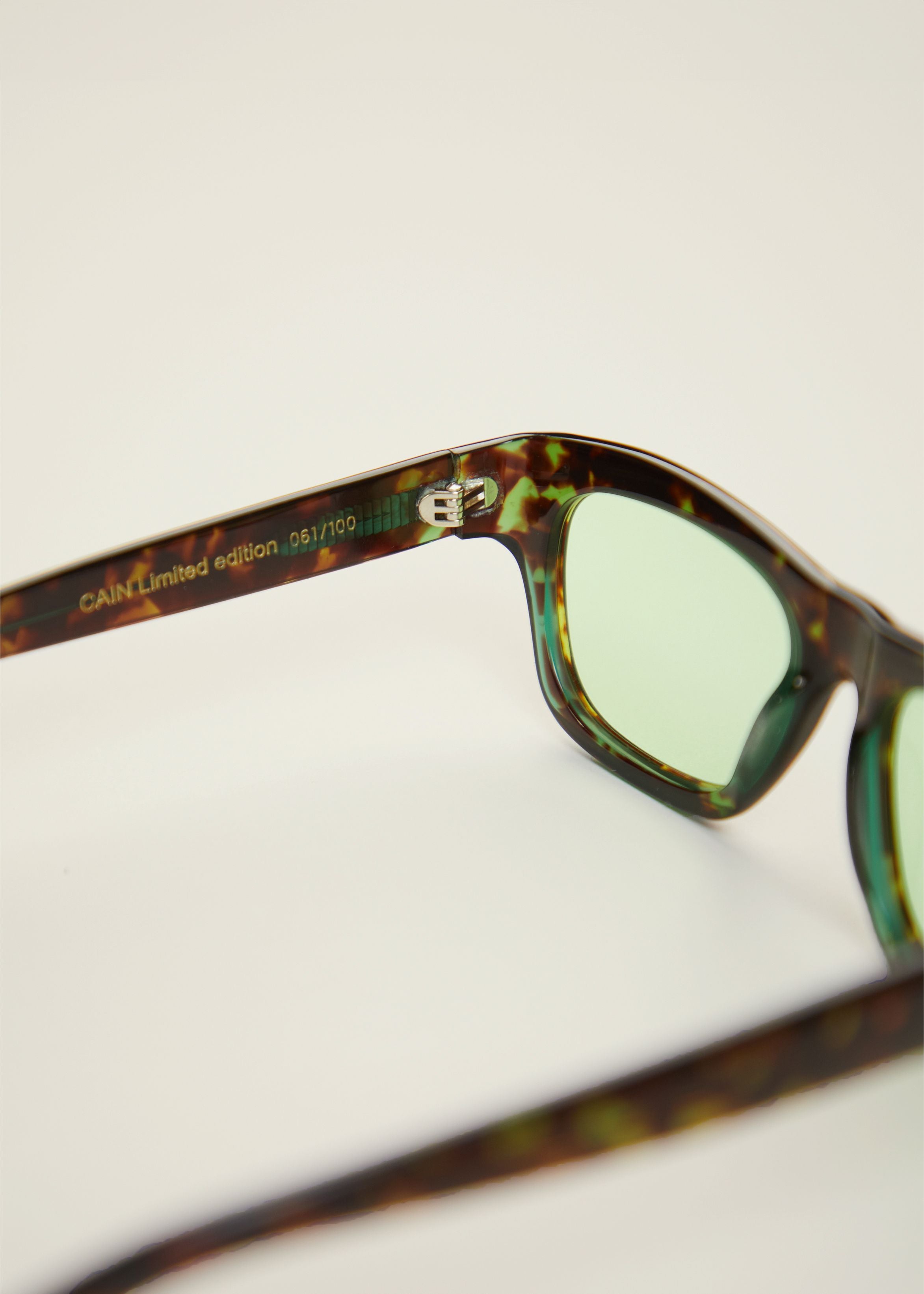 Lunettes de soleil Cain vert clair - 4