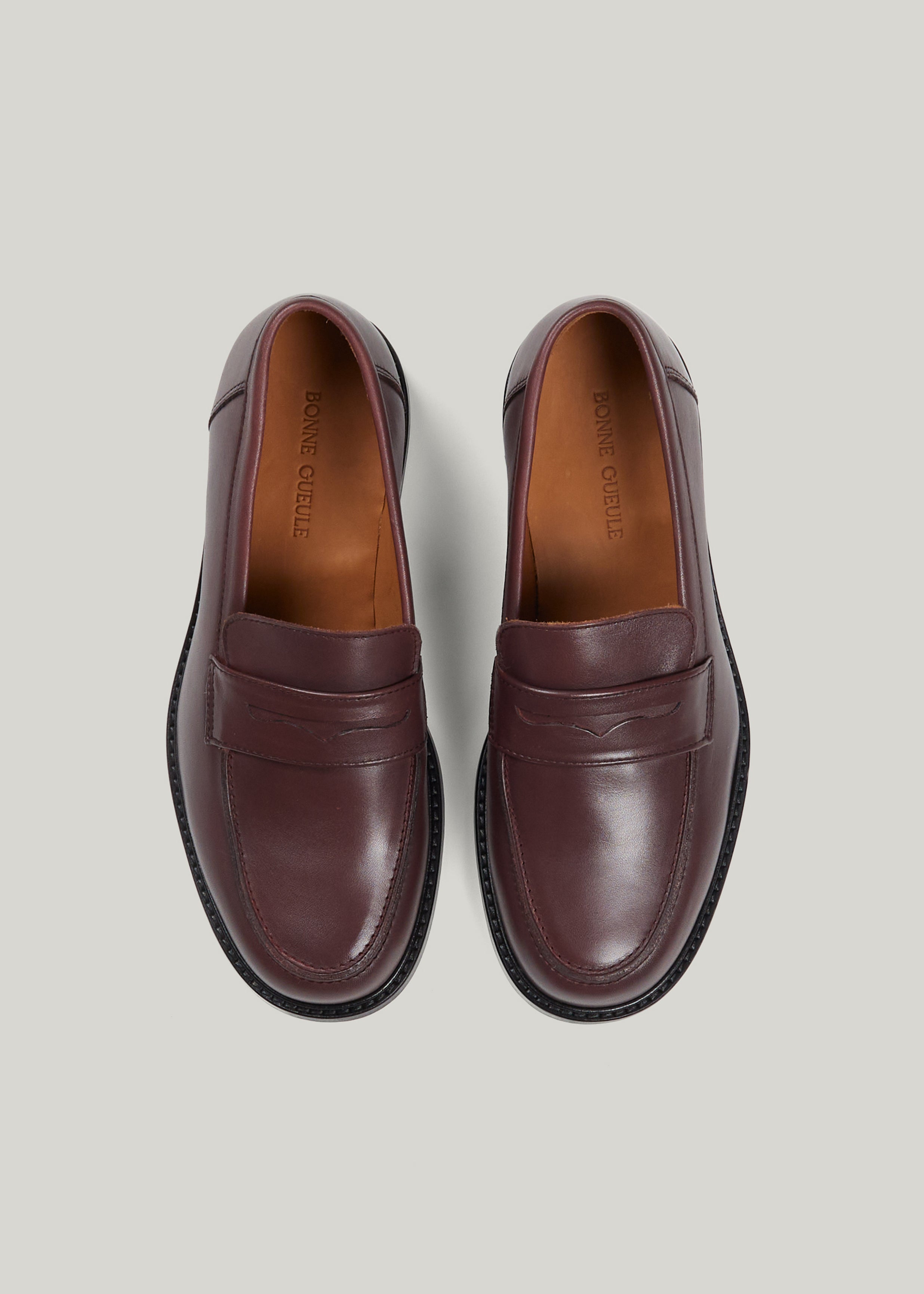 Wembley loafers in burgundy