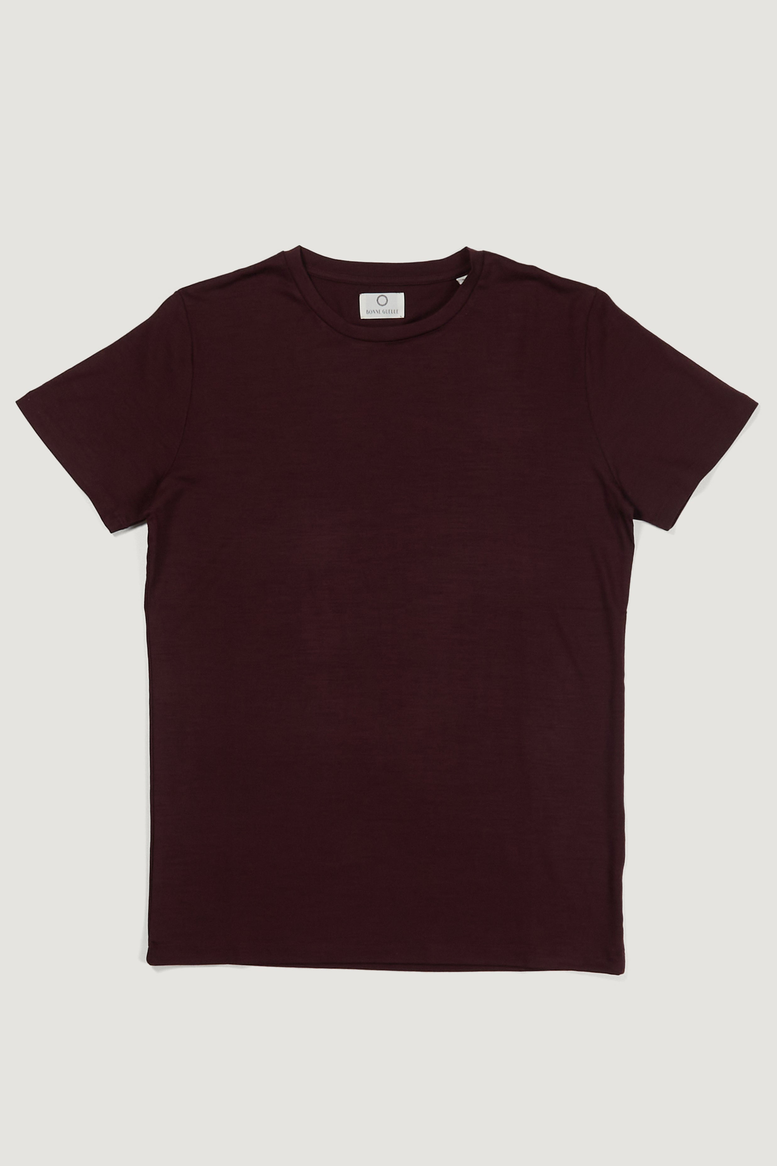 T-shirt Newtim bordeaux