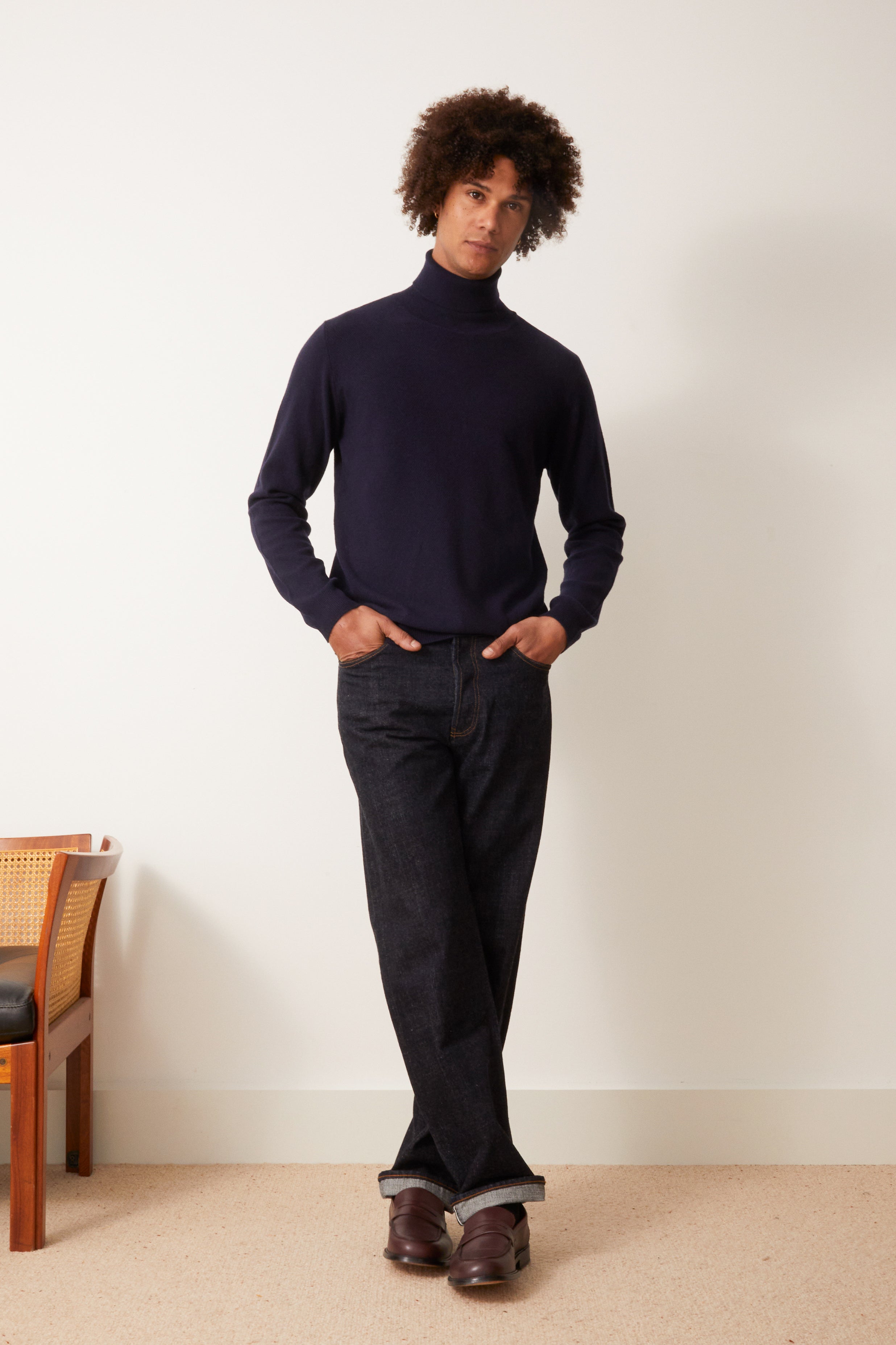 Pietro sweater in navy