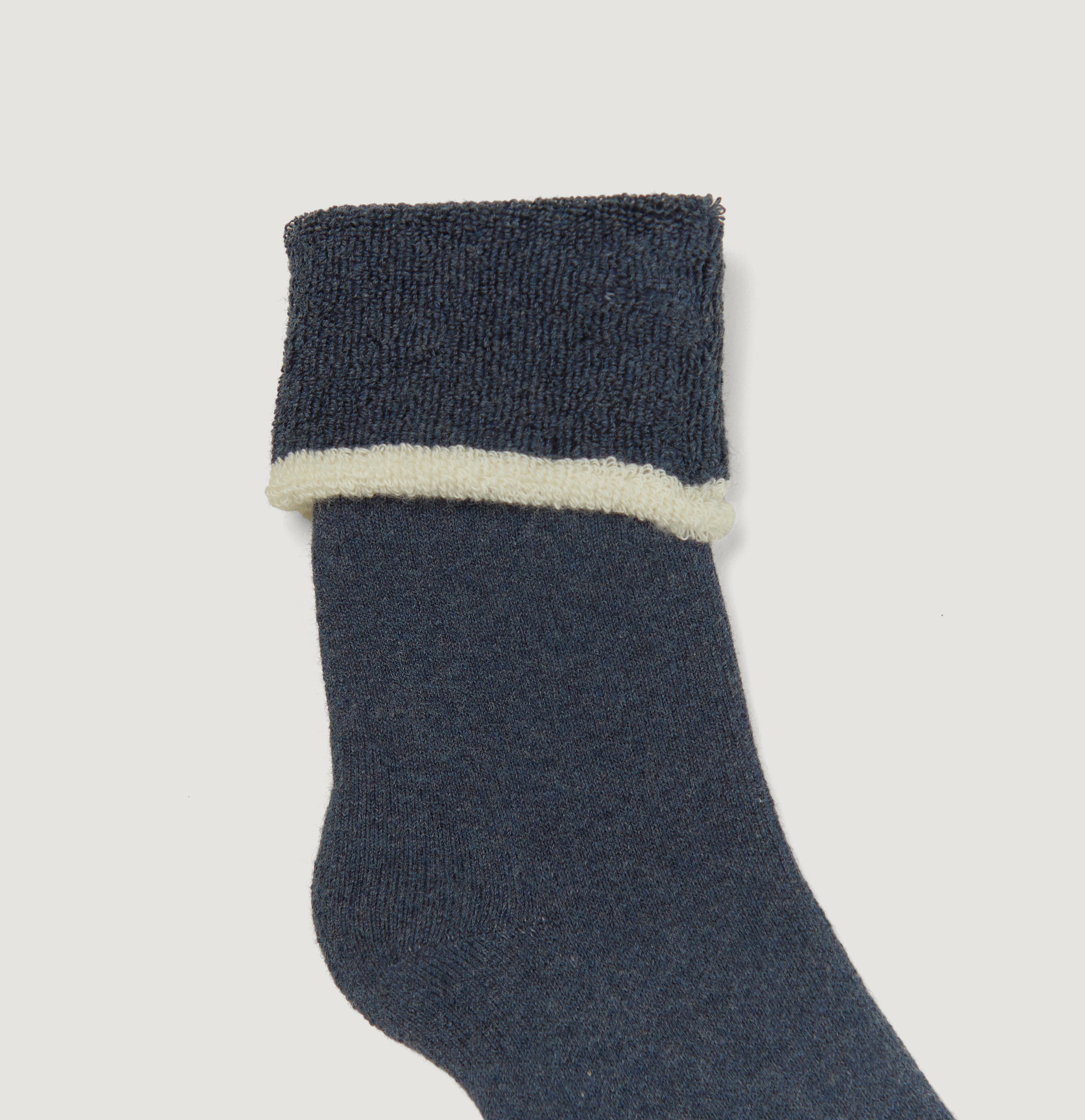 Serta socks in indigo