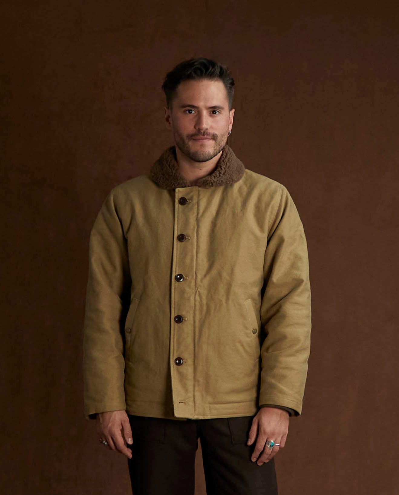 Deck jacket Portland beige - 1