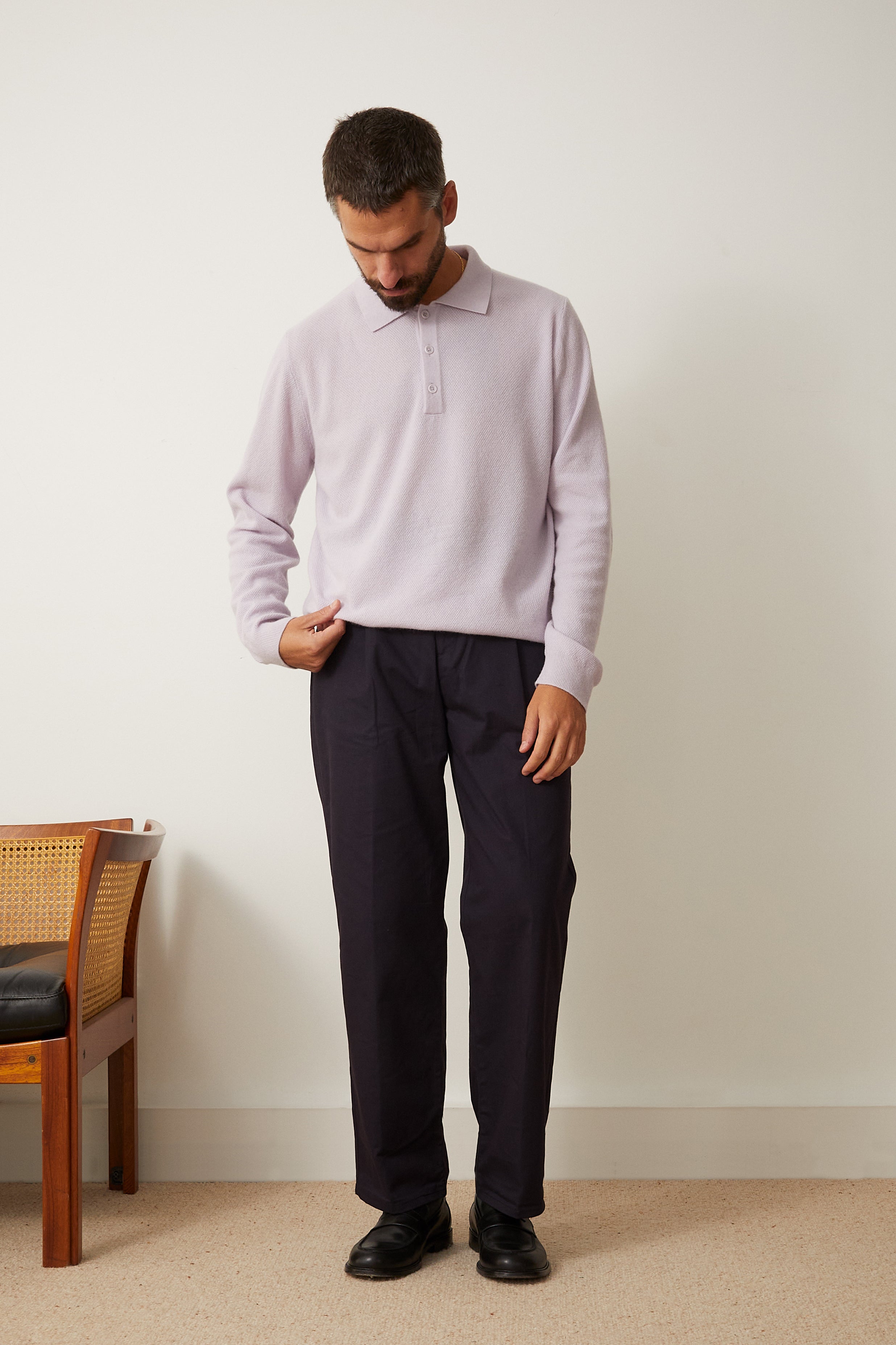 Padova sweater in lilac