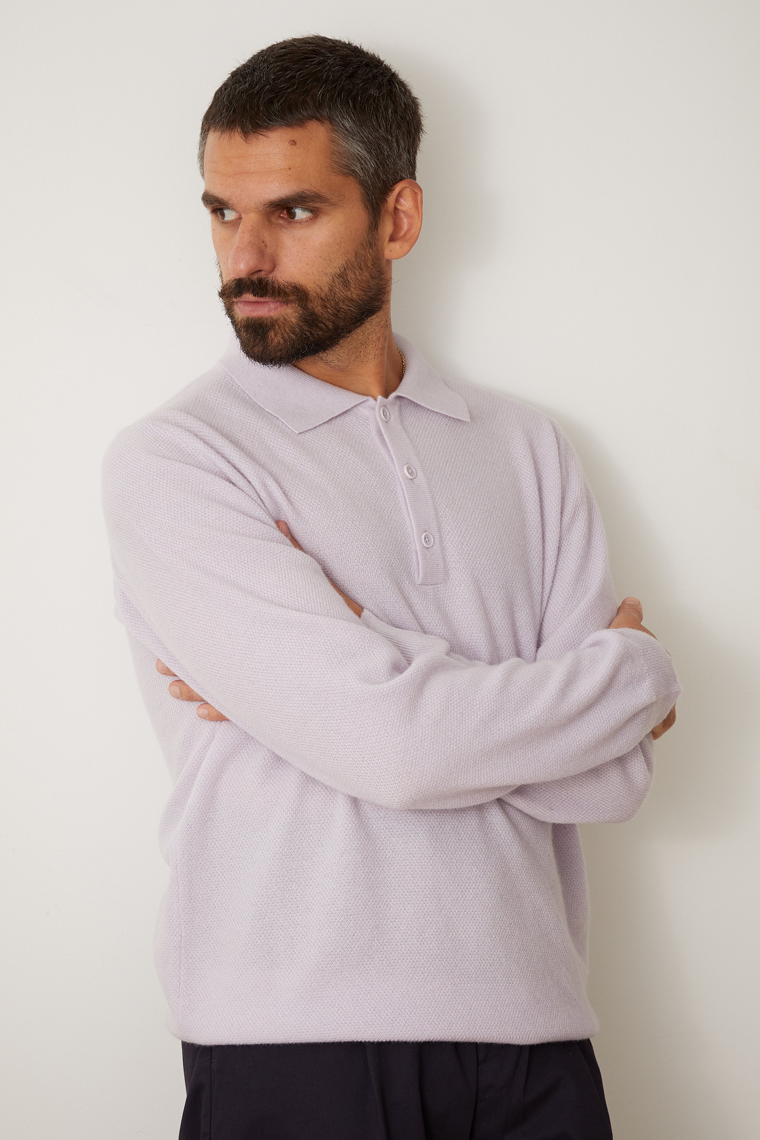 Padova sweater in lilac