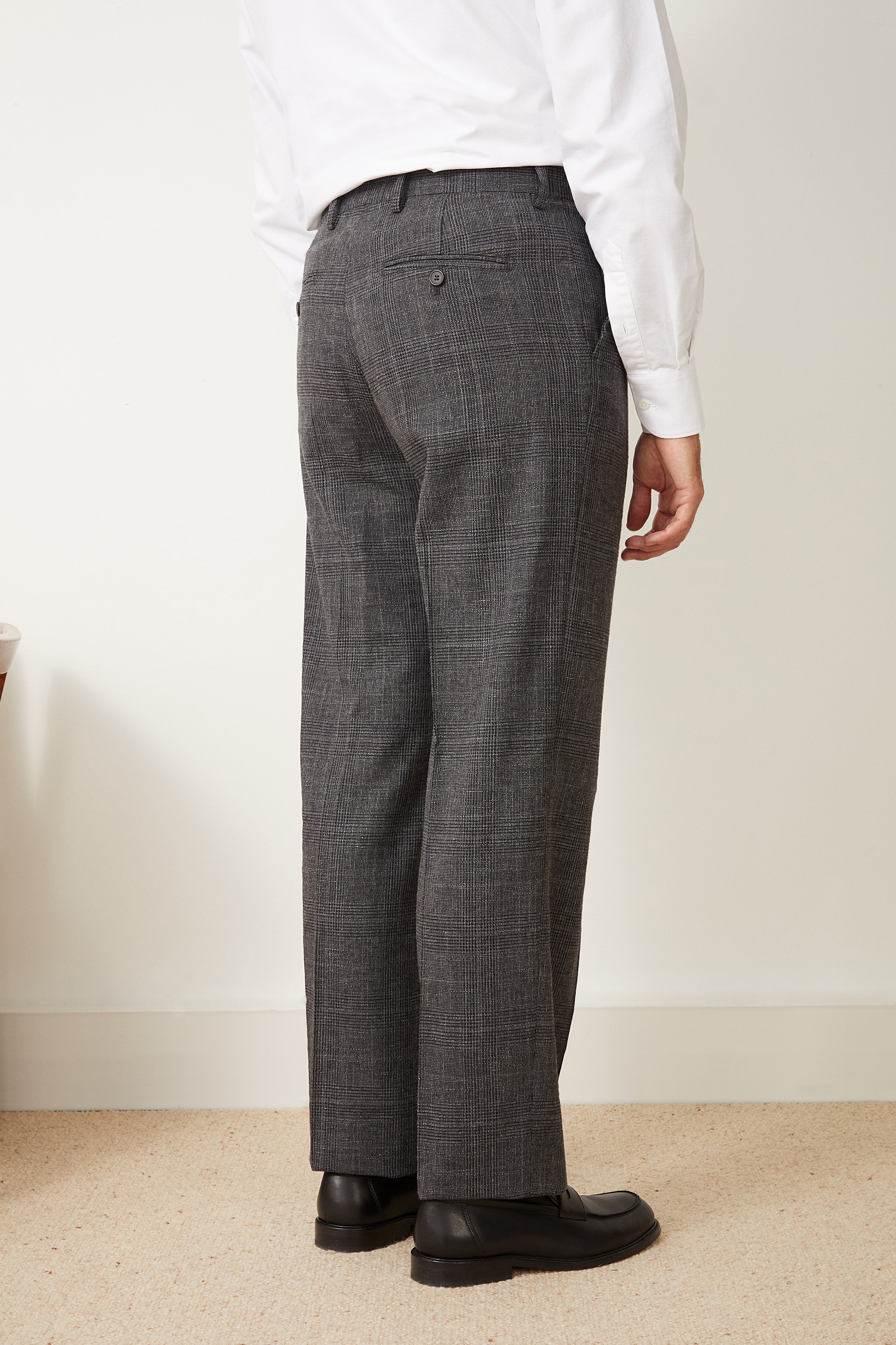 Belleville trousers in charcoal