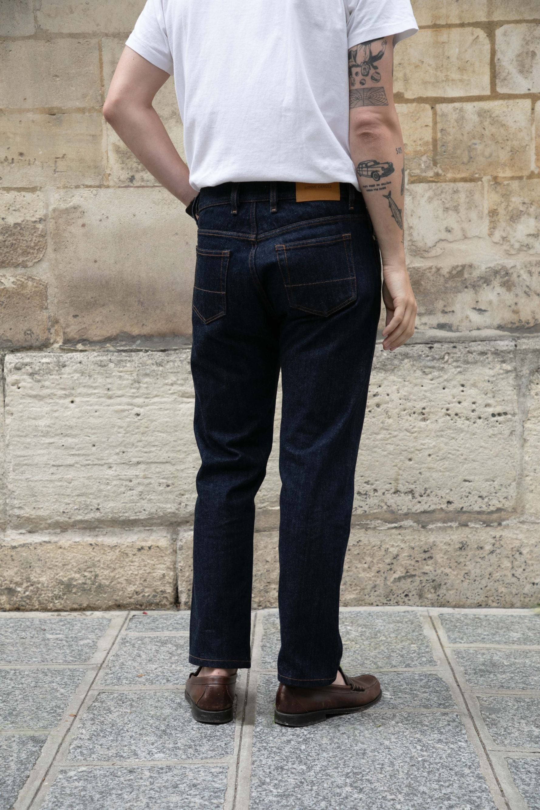 Jean Nîmes en denim selvedge japonais brut - 3