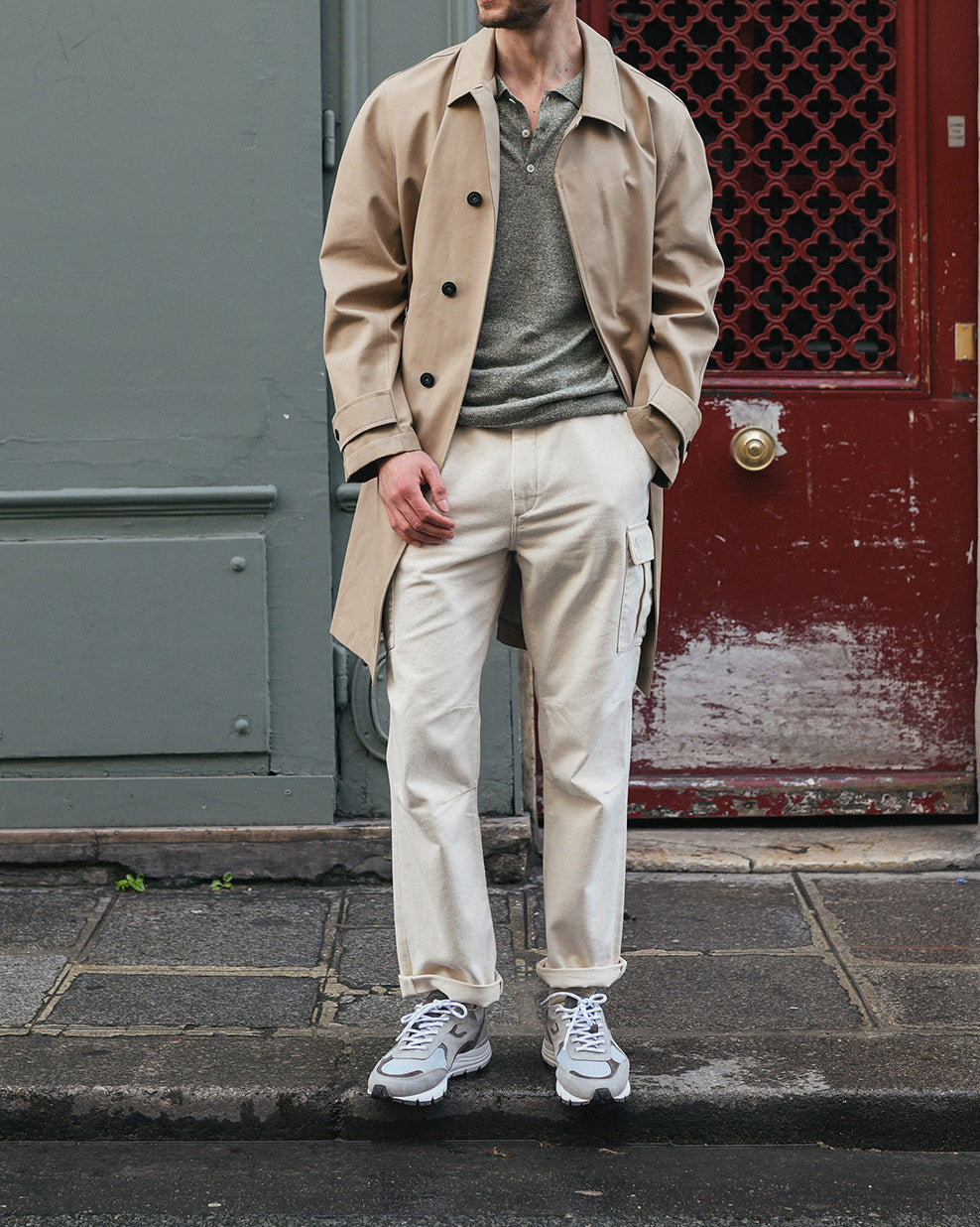 Chino Quelle Couleur Associer Au Beige Vetement Pantalons Chinos