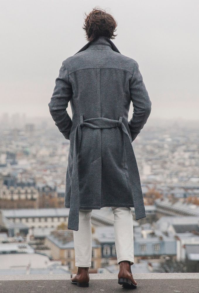 manteau gris bonnegueule