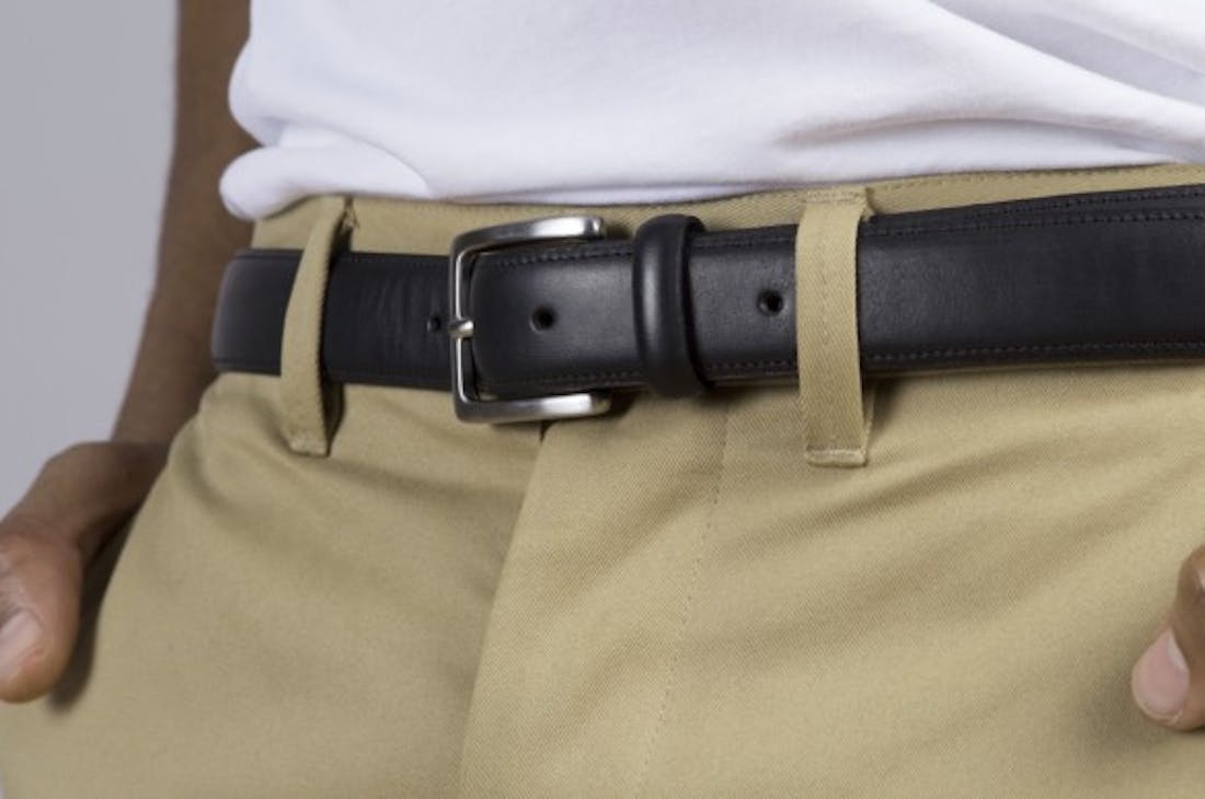 La Classique dorée claire : Boucle de ceinture mixte homme & femme